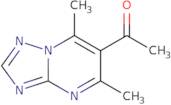 1-{5,7-Dimethyl-[1,2,4]triazolo[1,5-a]pyrimidin-6-yl}ethan-1-one