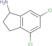 4,6-Dichloro-2,3-dihydro-1H-inden-1-amine