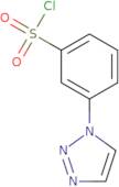 3-(1H-1,2,3-Triazol-1-yl)benzene-1-sulfonyl chloride