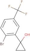 1-[2-Bromo-5-(trifluoromethyl)phenyl]cyclopropan-1-ol