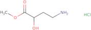 Methyl (2S)-4-amino-2-hydroxybutanoate hydrochloride