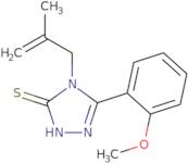 5-(2-Methoxyphenyl)-4-(2-methylprop-2-en-1-yl)-4H-1,2,4-triazole-3-thiol