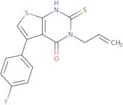 3-Allyl-5-(4-fluorophenyl)-2-mercaptothieno[2,3-d]pyrimidin-4(3H)-one