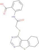 2-(2-{8-Thia-4,6-diazatricyclo[7.4.0.0,2,7]trideca-1(9),2,4,6-tetraen-3-ylsulfanyl}acetamido)benzo…