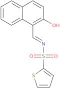 N-[(2-Hydroxy-1-naphthylenyl)methylene]-2-thiophenesulfonamide