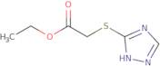 Ethyl 2-(1H-1,2,4-triazol-3-ylsulfanyl)acetate