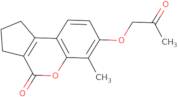 6-Methyl-7-(2-oxopropoxy)-2,3-dihydrocyclopenta[c]chromen-4(1H)-one