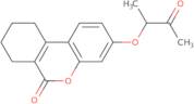 3-[(3-Oxobutan-2-yl)oxy]-6H,7H,8H,9H,10H-cyclohexa[C]chromen-6-one