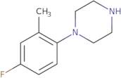 1-(4-Fluoro-2-methylphenyl)piperazine