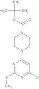 4-(6-Chloro-2-methylsulfanyl-pyrimidin-4-yl)-piperazine-1-carboxylic acid tert-butyl ester