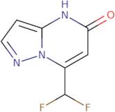 7-(Difluoromethyl)pyrazolo[1,5-a]pyrimidin-5-ol