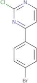 4-(4-Bromophenyl)-2-chloropyrimidine