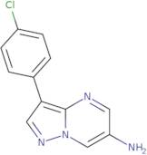 3-(4-Chlorophenyl)pyrazolo[1,5-a]pyrimidin-6-amine