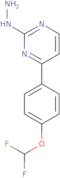 4-[4-(Difluoromethoxy)phenyl]-2-hydrazinopyrimidine