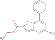 Ethyl 5-methyl-7-phenylpyrazolo[1,5-a]pyrimidine-2-carboxylate