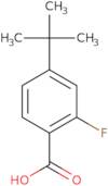 4-(tert-Butyl)-2-fluorobenzoic acid