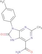 8,9-Dihydro-2-methyl-9-(4-methylphenyl)-8-oxo-7H-purine-6-carboxamide