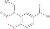 4-Ethyl-3-oxo-3,4-dihydro-2H-1,4-benzoxazine-6-carboxylic acid