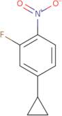 4-Cyclopropyl-2-fluoro-1-nitrobenzene