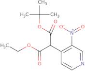 1-tert-Butyl 3-ethyl 2-(3-nitropyridin-4-yl)propanedioate