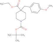 Ethyl N-Boc-4-(4-methoxybenzyl)piperidine-4-carboxylate