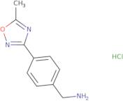 [4-(5-Methyl-1,2,4-oxadiazol-3-yl)benzyl]amine hydrochloride