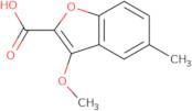 3-Methoxy-5-methylbenzofuran-2-carboxylic acid