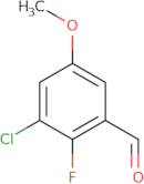 3-Chloro-2-fluoro-5-methoxybenzaldehyde