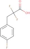 2,2-Difluoro-3-(4-fluorophenyl)propanoic acid