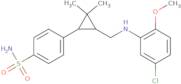 4-[(1R,3R)-3-[[(5-Chloro-2-methoxyphenyl)amino]methyl]-2,2-dimethylcyclopropyl]benzenesulfonamide