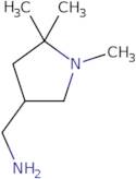 1-(1,5,5-Trimethylpyrrolidin-3-yl)methanamine