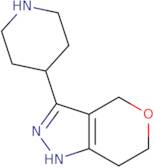 3-(Piperidin-4-yl)-1,4,6,7-tetrahydropyrano[4,3-c]pyrazole