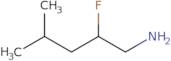 2-Fluoro-4-methylpentan-1-amine