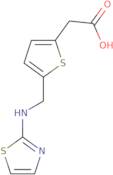 2-(5-{[(1,3-Thiazol-2-yl)amino]methyl}thiophen-2-yl)acetic acid