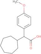 2-Cycloheptyl-2-(4-methoxyphenyl)acetic acid
