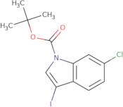 tert-Butyl 6-chloro-3-iodo-1H-indole-1-carboxylate