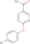 1-[6-(4-bromophenoxy)pyridin-3-yl]ethan-1-one