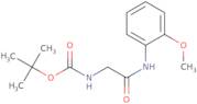 tert-Butyl 2-(2-methoxyphenylamino)-2-oxoethylcarbamate