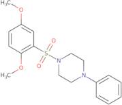 1-((2,5-dimethoxyphenyl)sulfonyl)-4-phenylpiperazine