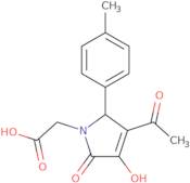 (3-Acetyl-4-hydroxy-5-oxo-2-p-tolyl-2,5-dihydro-pyrrol-1-yl)-acetic acid