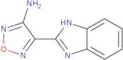 4-(1H-Benzimidazol-2-yl)-1,2,5-oxadiazol-3-amine