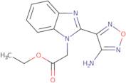 [2-(4-Amino-furazan-3-yl)-benzoimidazol-1-yl]-acetic acid ethyl ester