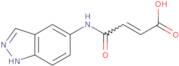 3-[(1H-Indazol-5-yl)carbamoyl]prop-2-enoic acid