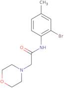 N-(2-Bromo-4-methyl-phenyl)-2-morpholin-4-yl-acetamide