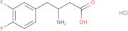 (S)-3-Amino-4-(3,4-difluorophenyl)-butanoic acid hydrochloride