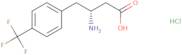 (R)-3-amino-4-(4-(trifluoromethyl)phenyl)butanoic acid hydrochloride