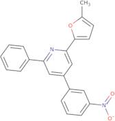 2-(5-Methyl-furan-2-yl)-4-(3-nitro-phenyl)-6-phenyl-pyridine