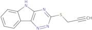 2-Propynyl 5H-[1,2,4]triazino[5,6-b]indol-3-yl sulfide