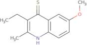 3-Ethyl-6-methoxy-2-methylquinoline-4-thiol