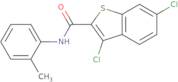 3,6-Dichloro-N-(2-methylphenyl)-1-benzothiophene-2-carboxamide